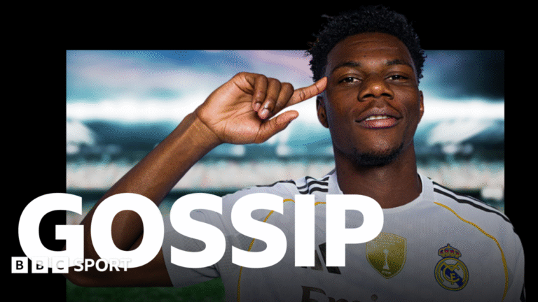 Football gossip: Tchouameni, Kone, Baleba, Stones, Konsa, Alajbegovic, Disasi, Diomande, Maeda, Harrison, Garner, Fernandez Anti-doping test kit