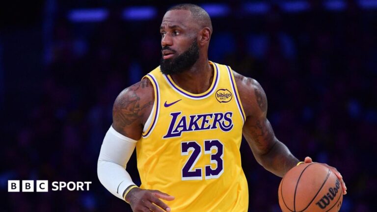 LeBron James to leave LA Lakers after eight years amid Golden State Warriors link Los Angeles Lakers player LeBron James