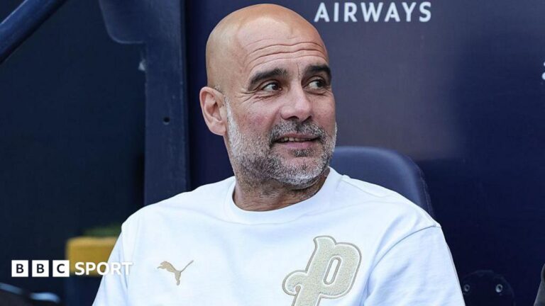 Pep Guardiola in reported talks with Italy – would England come calling? Pep Guardiola sat in the dugout at Etihad Stadium during his time in charge of Manchester City
