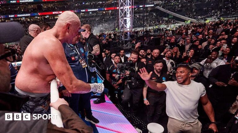 Tyson Fury fight with Anthony Joshua only in UK if start time suits America – Alalshikh Tyson Fury and Anthony Joshua