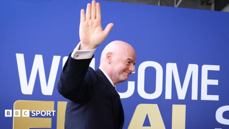 Will Fifa president Gianni Infantino lose his job? If so, who comes in? Fifa president Gianni Infantino waves while walking