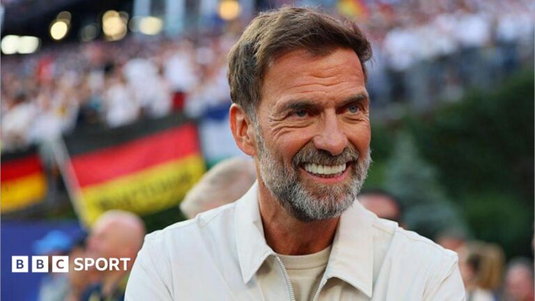 World Cup 2026: Jurgen Klopp agrees deal in principle to become Germany coach Jurgen Klopp smiles while on the sideline for Germany's World Cup game against Paraguay in June 2026