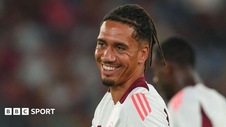Chris Smalling on Sir Alex Ferguson, Jose Mourinho and search for new club Chris Smalling smiles