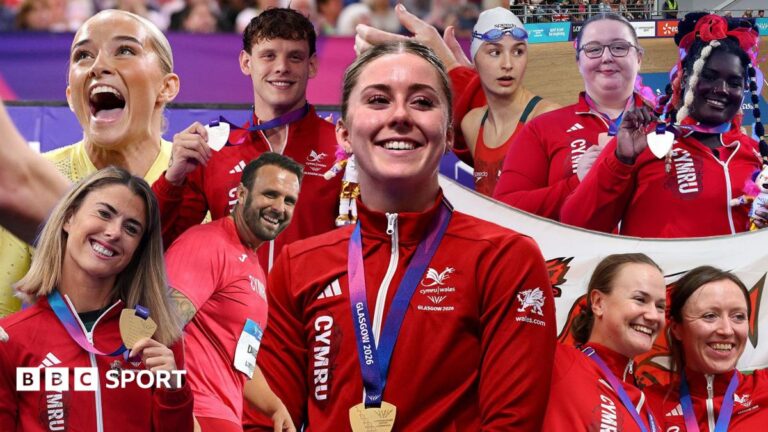 Commonwealth Games 2026: Was Glasgow a success for Team Wales? Wales athletes with their medals