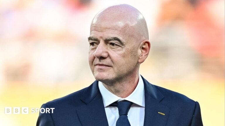 Fifa World Cup plans: Gianni Infantino scraps private investment proposal after widespread opposition Fifa president Gianni Infantino looks on after the 2026 World Cup final