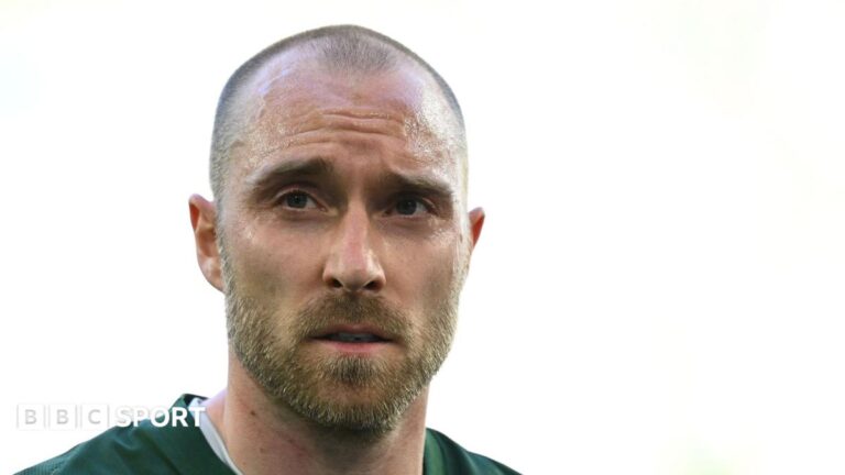 Christian Eriksen: Denmark midfielder leaves Wolfsburg by mutual consent Christian Eriksen