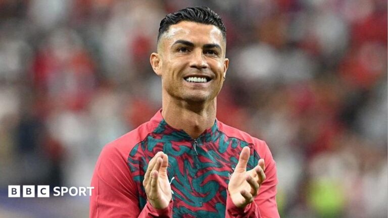 Cristiano Ronaldo: When Craig Bellamy watched on as Portugal great caused airport lockdown – Craig Bellamy Portugal's Cristiano Ronaldo applauds