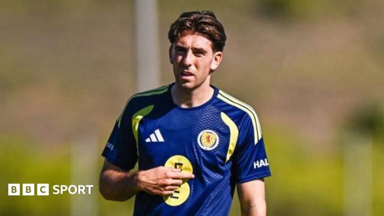 Luis Binks eager to make mark for Scotland Luis Binks training with Scotland in Spain